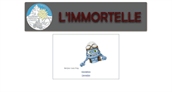 Desktop Screenshot of limmortelle.fr